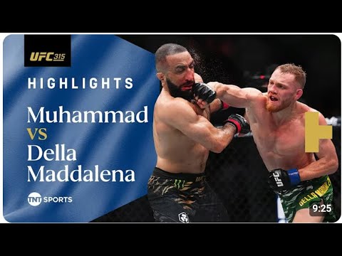 Preview Jack Della Maddalena Dethrones Belal Muhammad for UFC Welterweight Title