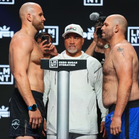 PFL 3 Weigh-in Results: All Fighters On Point for Middleweight and Lightweight Tournament