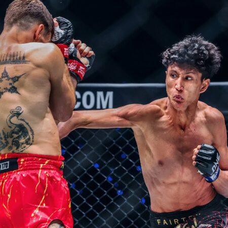 Nabil Anane Claims Interim ONE Title with Three Knockdowns vs. Nico Carrillo