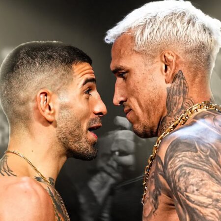 Former Champion Aljamain Sterling Previews Ilia Topuria vs. Charles Oliveira at UFC 317