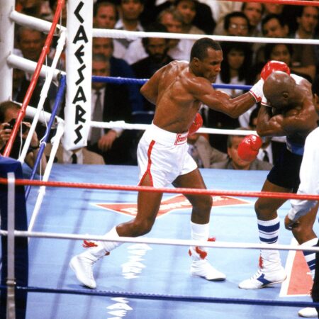 Sugar Ray Leonard Recalls Surprise Sparring Encounter with Roy Jones Jr.