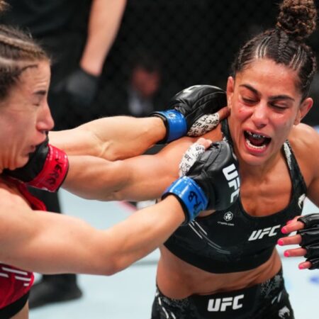 Tecia Pennington Emotional After UFC Vegas 106 Win, Calls for Higher-Ranked Opponents