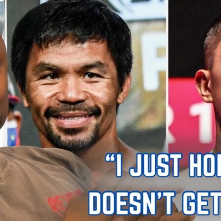 Manny Pacquiao Confirms Comeback Against Mario Barrios For July 19