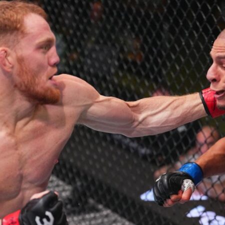 ‘Pure disrespect’… UFC fighter furious at brutal close-up of convulsing welterweight at UFC Vegas 107