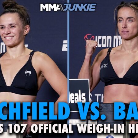 Maycee Barber’s coach says UFC star ‘begged’ to stay on UFC Vegas 107 card after last-second health issue canceled fight