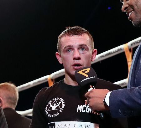 McGrail Gets New Foe For June 21 After Masoud Pulls Out