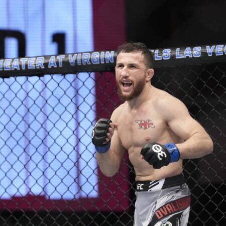 Merab Dvalishvili Admits He Doesn’t Want to Fight UFC Legend for Second Belt Because He’s Too ‘Strong’