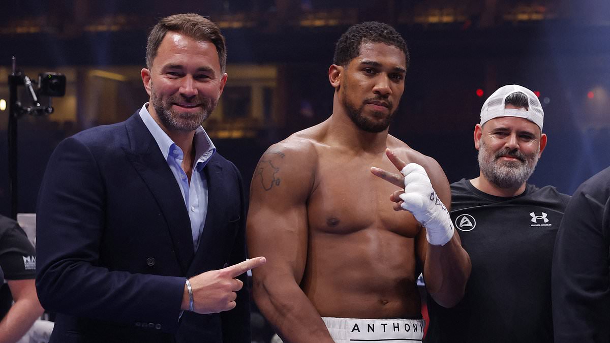 Preview Hearn Plans Joshua’s Return, Eyes Fury Fights Before Retirement