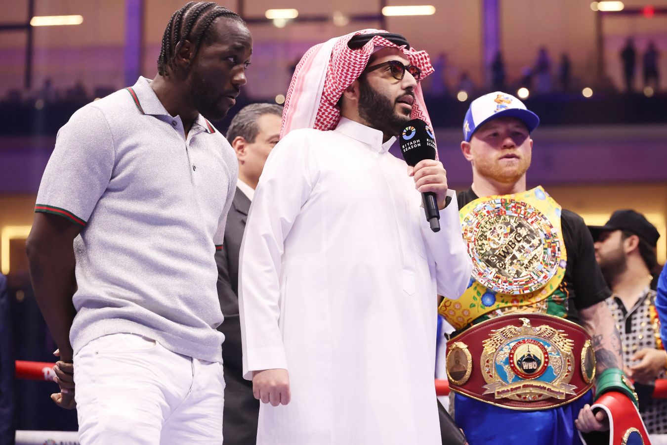 Preview Turki Alalshikh Plans Heavyweight Battle For Canelo Alvarez-Terence Crawford Undercard