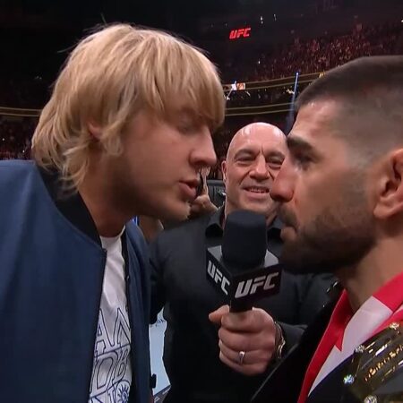 Pimblett and Topuria Confrontation After UFC 317
