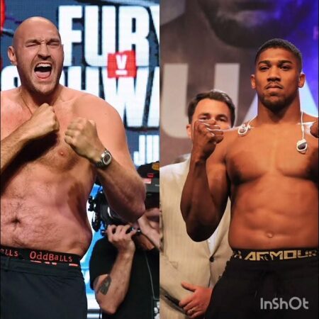 Tyson Fury And Anthony Joshua To Meet In Unexpected Encounter