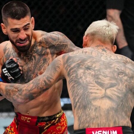 Arman Tsarukyan Claims Ilia Topuria Easier Fight Than Charles Oliveira After UFC 317 Win