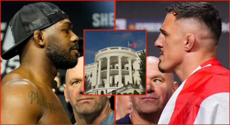 Preview Jon Jones fires up UFC fans with three-word response to potential Tom Aspinall showdown at The White House