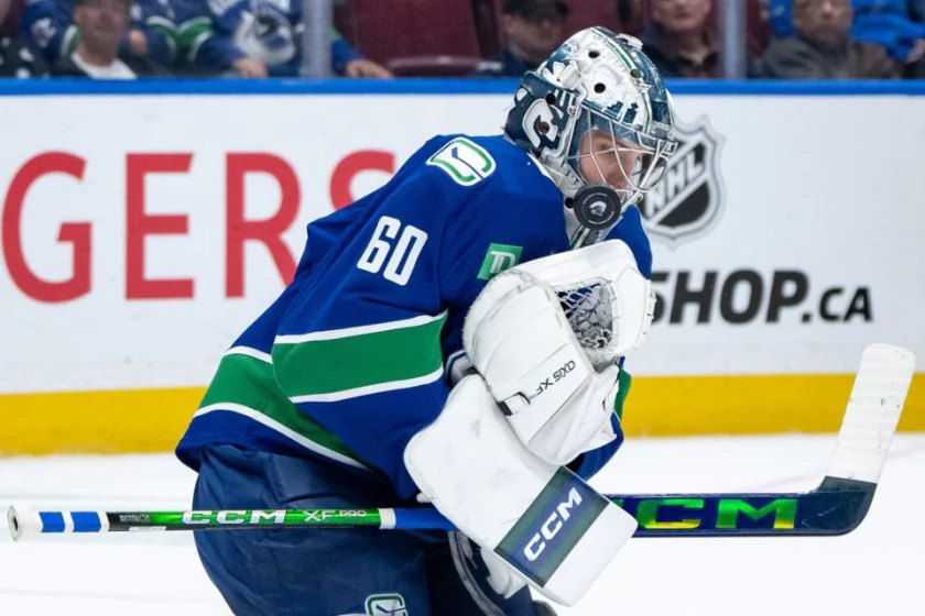 Preview Vancouver Canucks Re-Sign Goaltender Nikita Tolopilo to Two-Year Deal