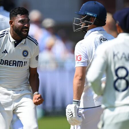 The Cost of Enthusiasm: Mohammed Siraj Penalized After Lord’s Send-Off