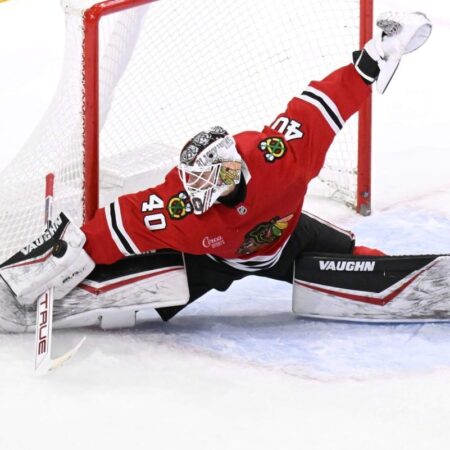 The Crease Command: Blackhawks Ink Arvid Soderblom to a Strategic Two-Year Deal