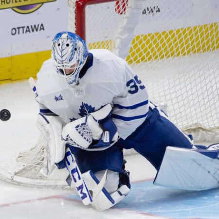 Toronto Maple Leafs Ink Towering Goaltender Dennis Hildeby to Three-Year Extension, Solidifying Future Depth