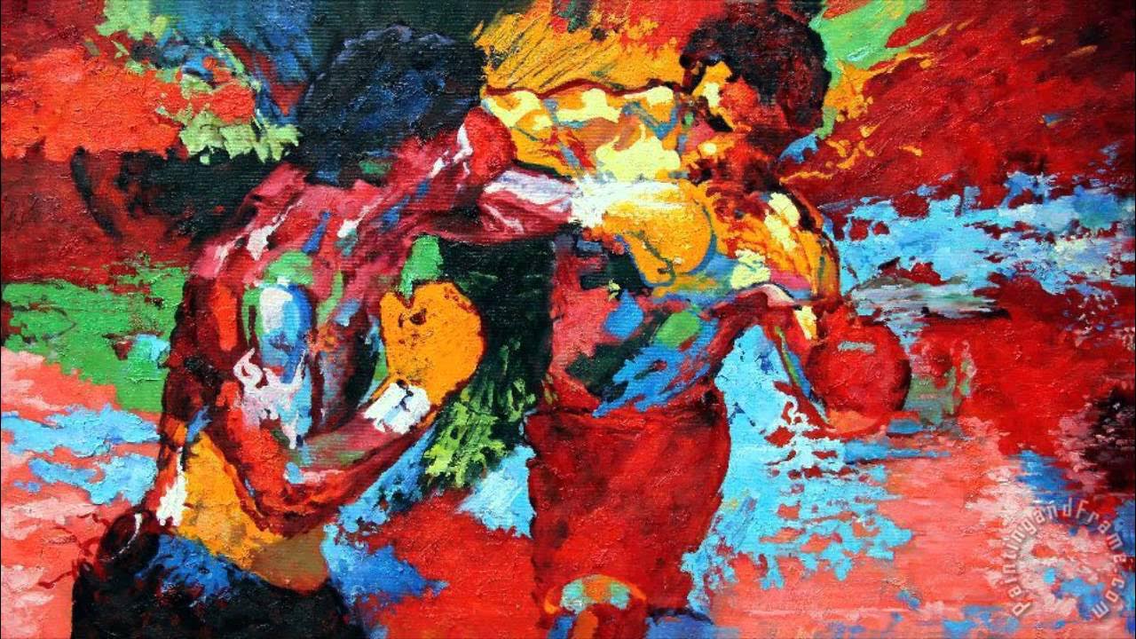 Preview The Canvas of Conflict: LeRoy Neiman’s Immortalization of Lewis vs. Tyson