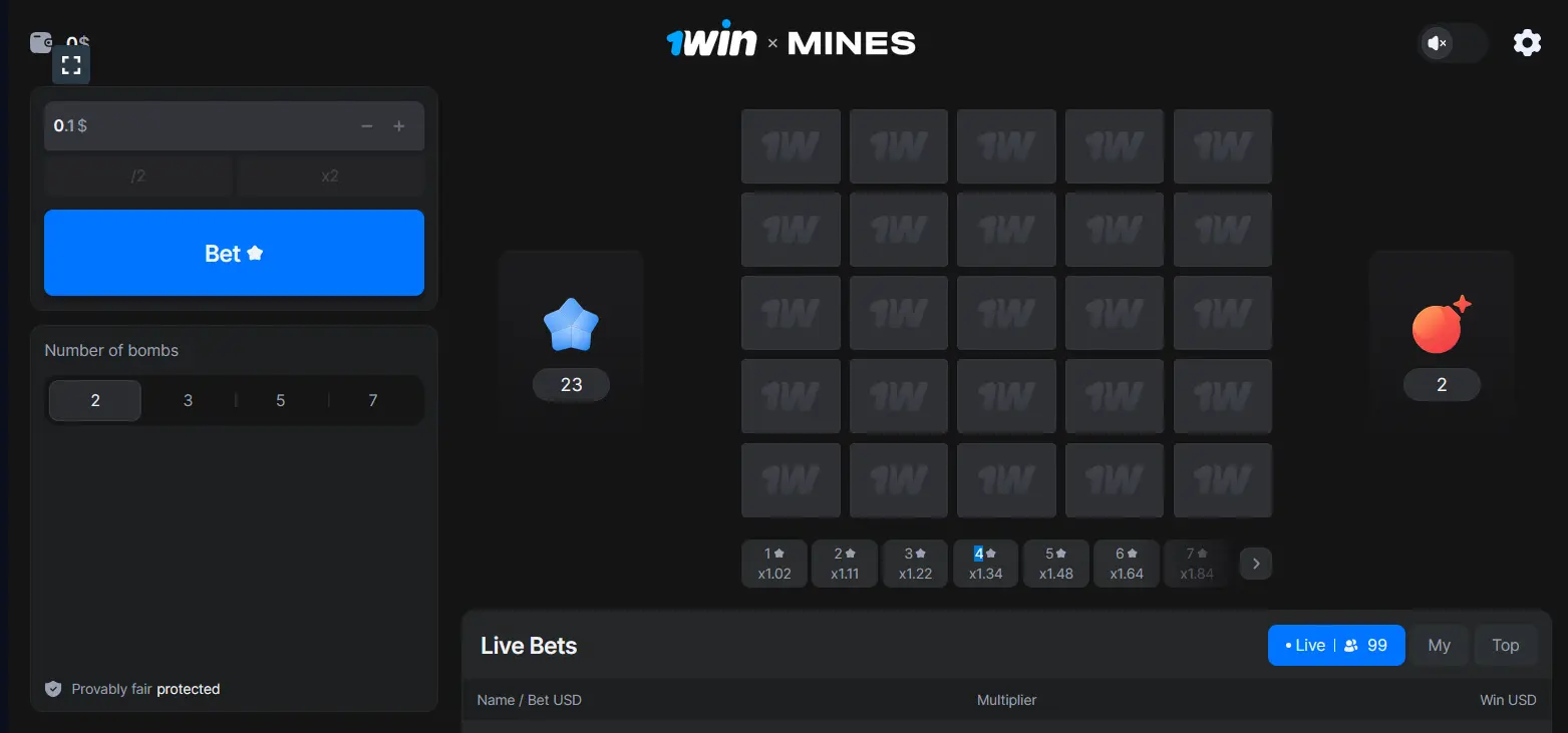 1Win Mines Strategic Minefield Navigation 1Win Mines Strategic Minefield Navigation