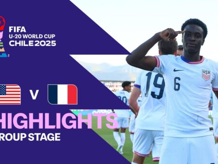 A Defining Duel: US U-20 National Team Prepares for France Challenge in FIFA World Cup