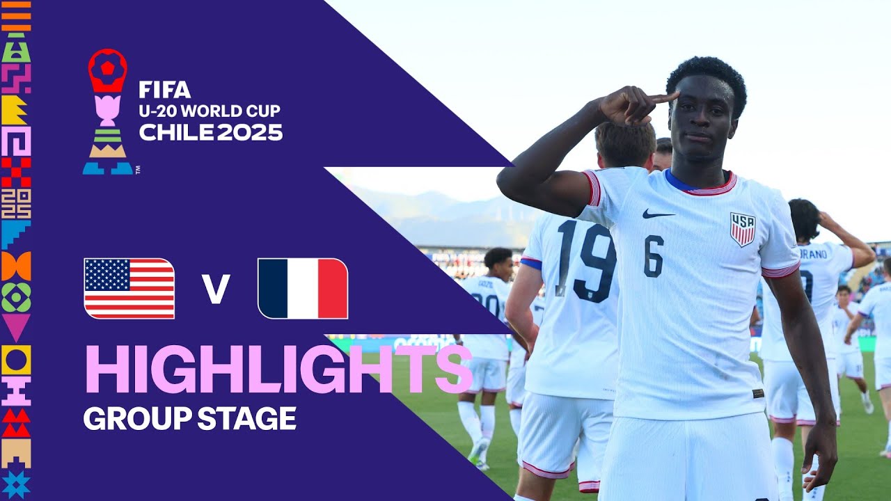 Preview A Defining Duel: US U-20 National Team Prepares for France Challenge in FIFA World Cup