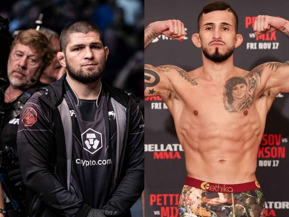 Preview The Unseen Code: Khabib Nurmagomedov’s Respectful Exchange with Sergio Pettis Amidst Dubai’s Octagon Drama
