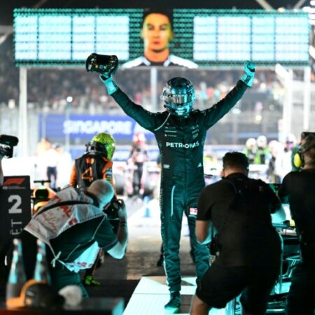 Under the Lights: Russell’s Stellar Win Secures McLaren’s Back-to-Back F1 Constructors’ Crown in Singapore