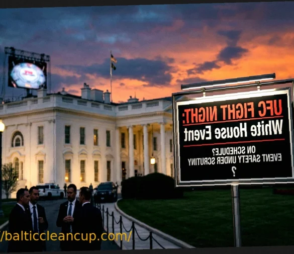 UFC White House Event: Security Concerns Amidst Iran Conflict