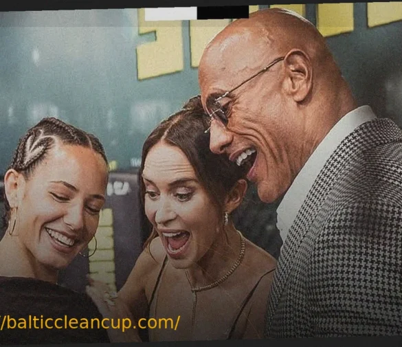 Alina Dalaslan’s Spinning Elbow Wows The Rock at ‘The Smashing Machine’ Premiere