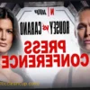 Официальная Стартовая Пресс-Конференция: Ронда Роузи против Джины Карано