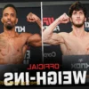 UFC London Weigh-ins: Evloev and Murphy On Point, One Fight Canned Due to Scale Fail
