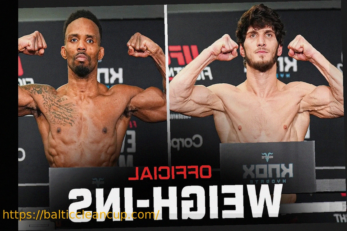 Preview UFC London Weigh-ins: Evloev and Murphy On Point, One Fight Canned Due to Scale Fail