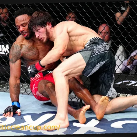 UFC London: Movsar Evloev Delivers Dominant Performance Against Lerone Murphy