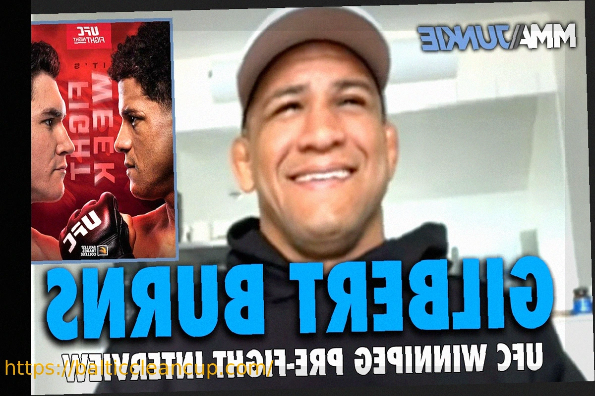 Preview Гилберт Бёрнс: Давление на Майке Маллотте в UFC Виннипег, несмотря на серию поражений: «Я спокоен»