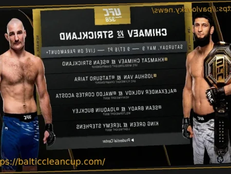 UFC 328: Joshua Van vs. Tatsuro Taira Flyweight Title Bout Rescheduled