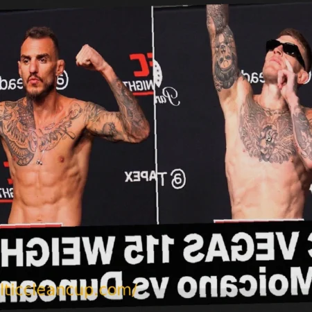 UFC Vegas 115: Мойкано против Дункана – Полный Кард Боев