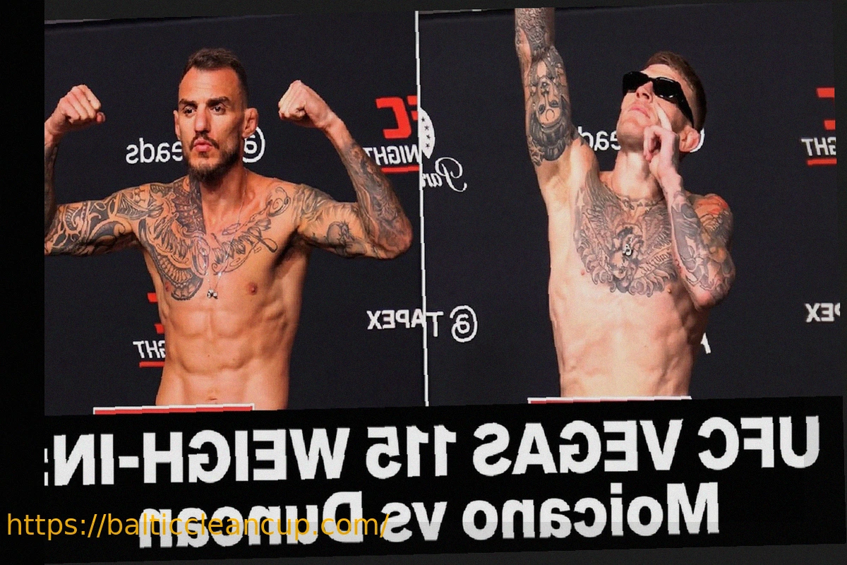 Preview UFC Vegas 115: Мойкано против Дункана – Полный Кард Боев