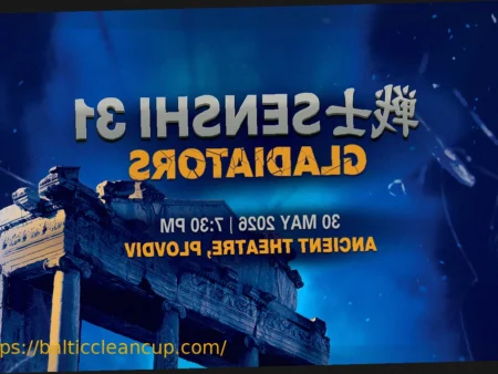 SENSHI 31: “Gladiators” Return to Plovdiv’s Ancient Theater; Tickets Now Available