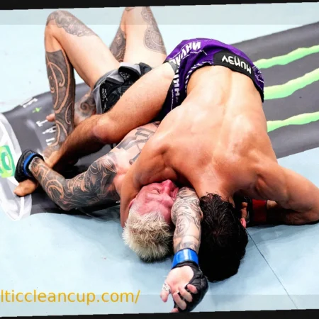 UFC: Арман Царукян под огнем критики за удушение фаната в прямом эфире