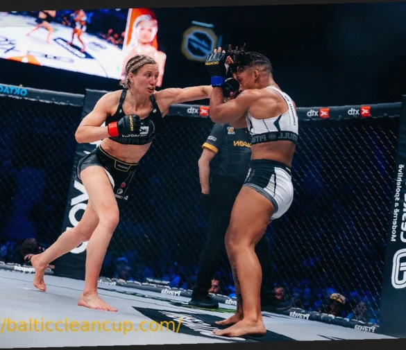 Lucia Szabová Becomes Oktagon MMA’s First Female Double Champion